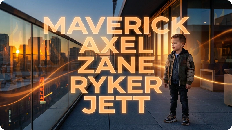 Modern Boy Names With Fiery Energy