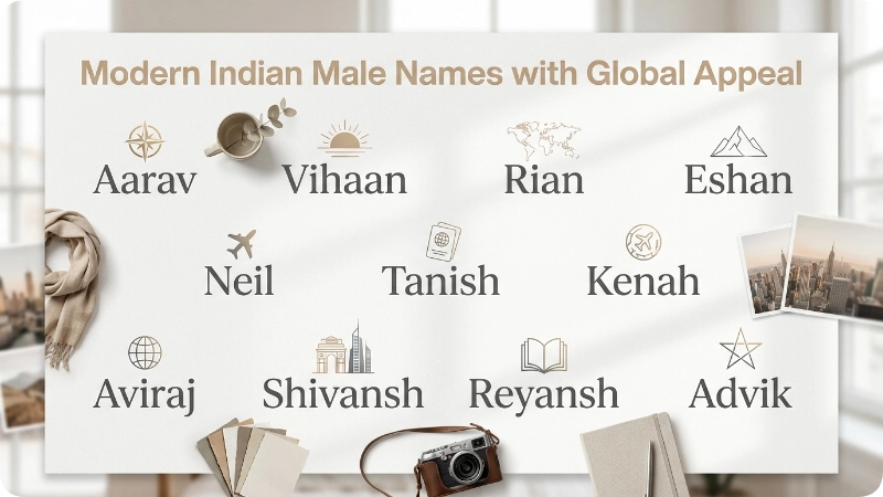 Modern Indian Male Names Global Appeal