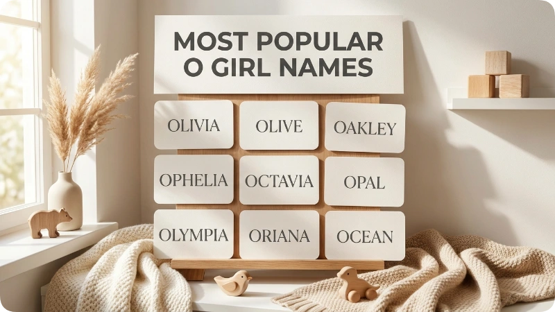 Most Popular O Girl Names