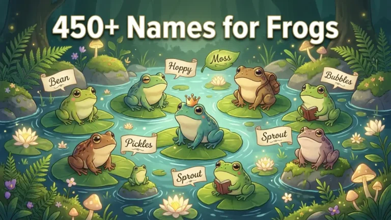 Names For Frogs