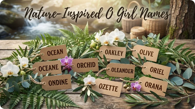 Nature Inspired O Girl Names