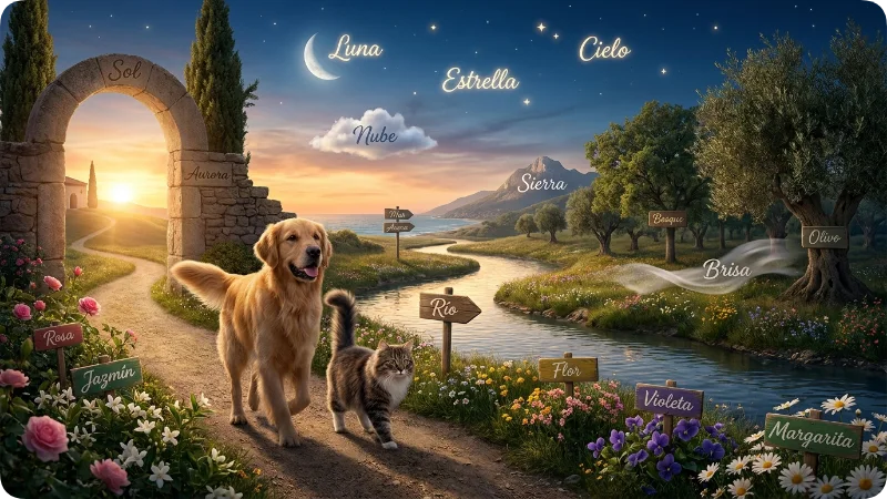 Nature Inspired Spanish Pet Names