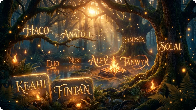 Rare Boy Names That Mean Fire