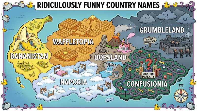Ridiculously Funny Country Names