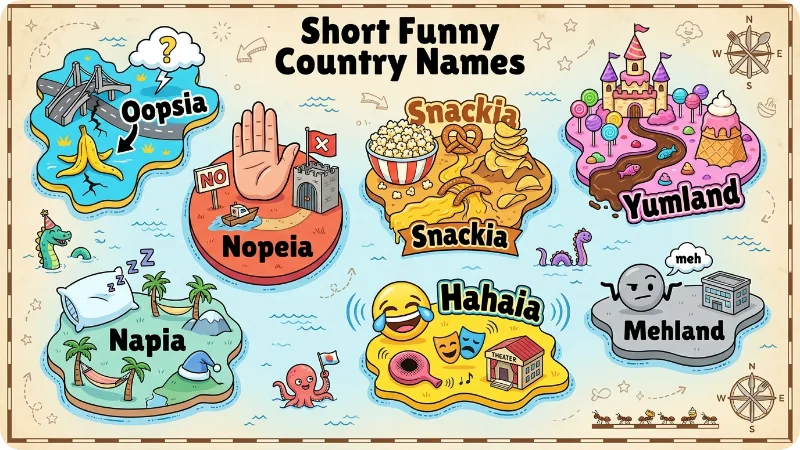 Short Funny Country Names