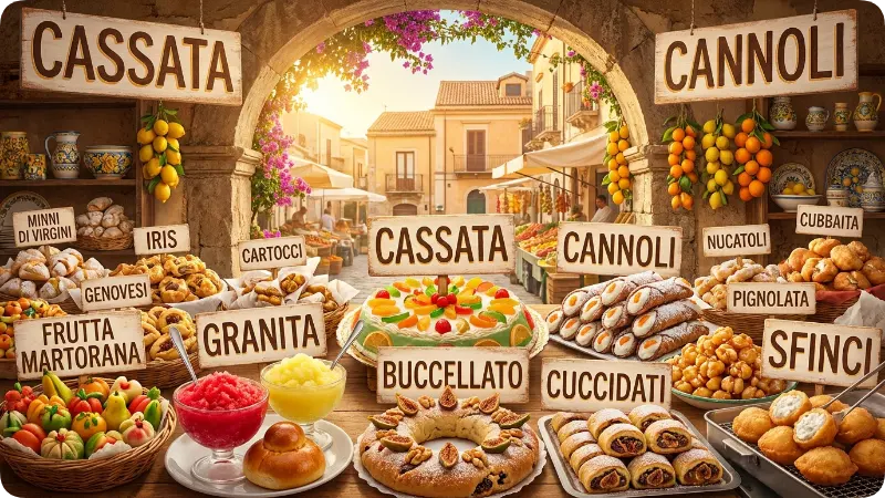 Sicilian Italian Dessert Names Full Of Character