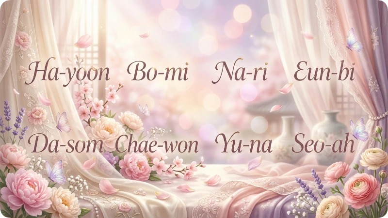 Soft And Feminine Korean Girl Names