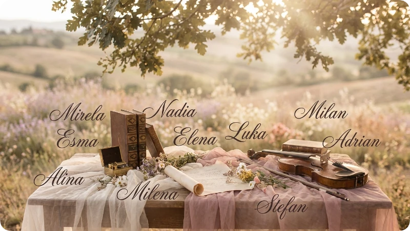 Soft And Romantic Romani Names