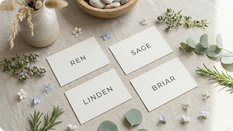 Soft Modern Boy Flower Names