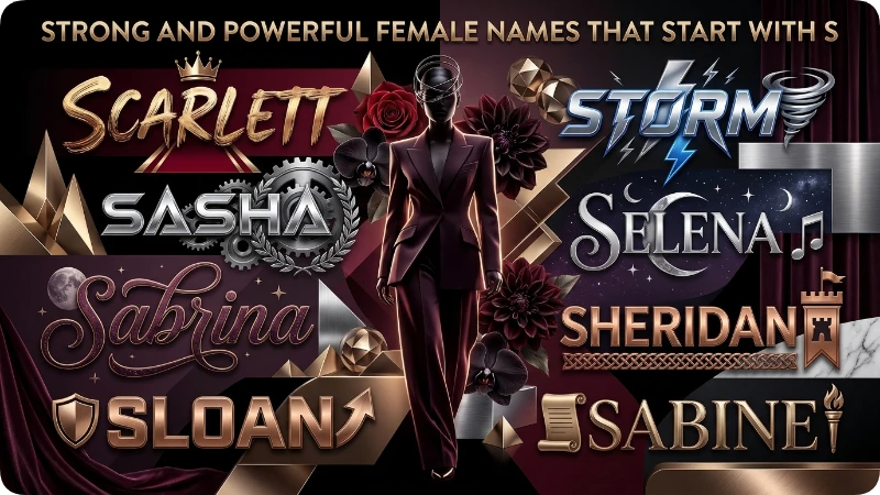 Strong And Powerful Female Names That Start With S