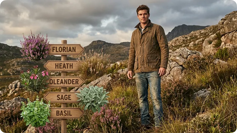 Strong Masculine Flower Names