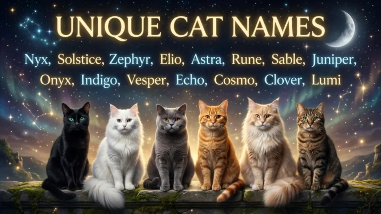 Unique Cat Names