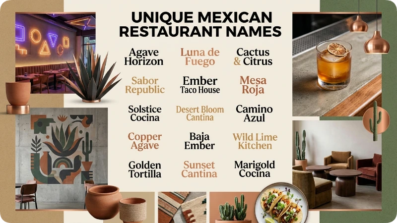 Unique Mexican Restaurant Names