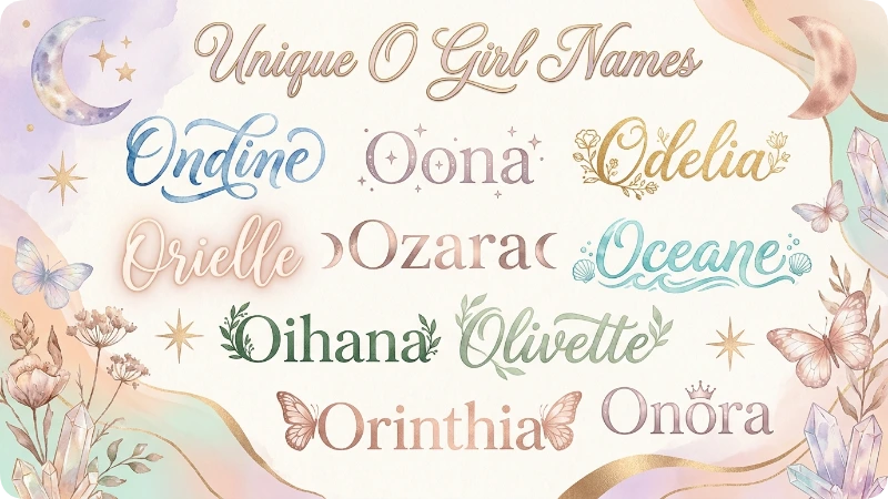 Unique O Girl Names