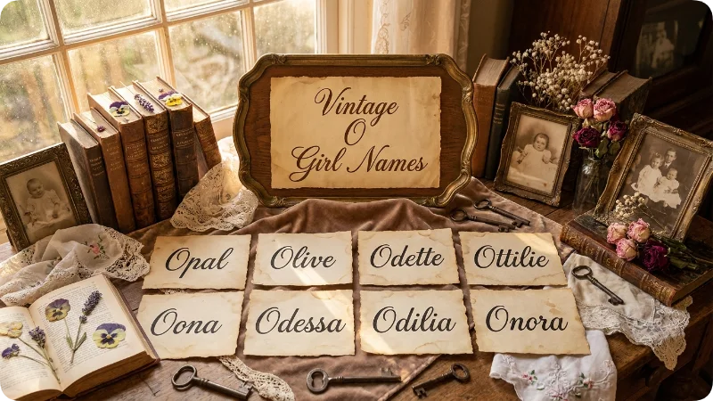 Vintage O Girl Names