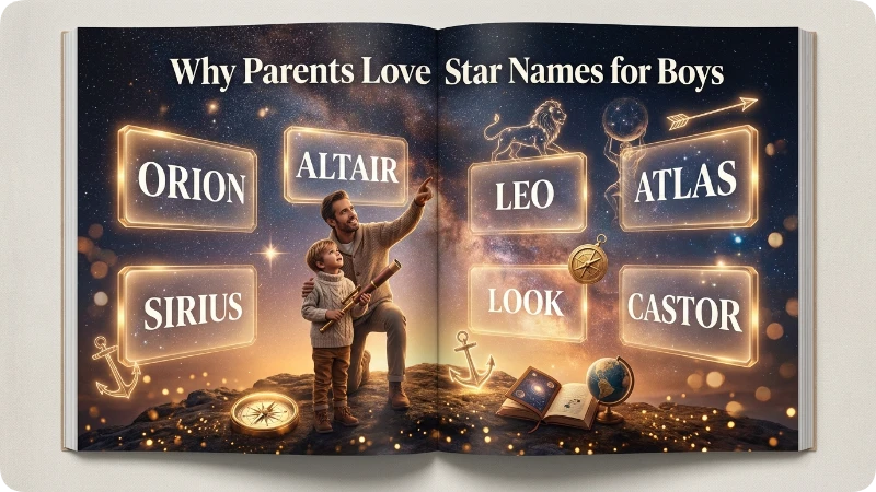 Why Parents Love Star Names For Boys