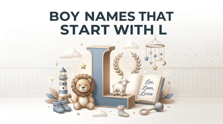 Boy Names That Start With L