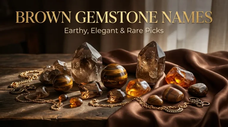 Brown Gemstone Names