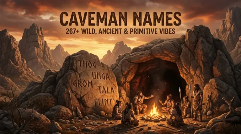 caveman names