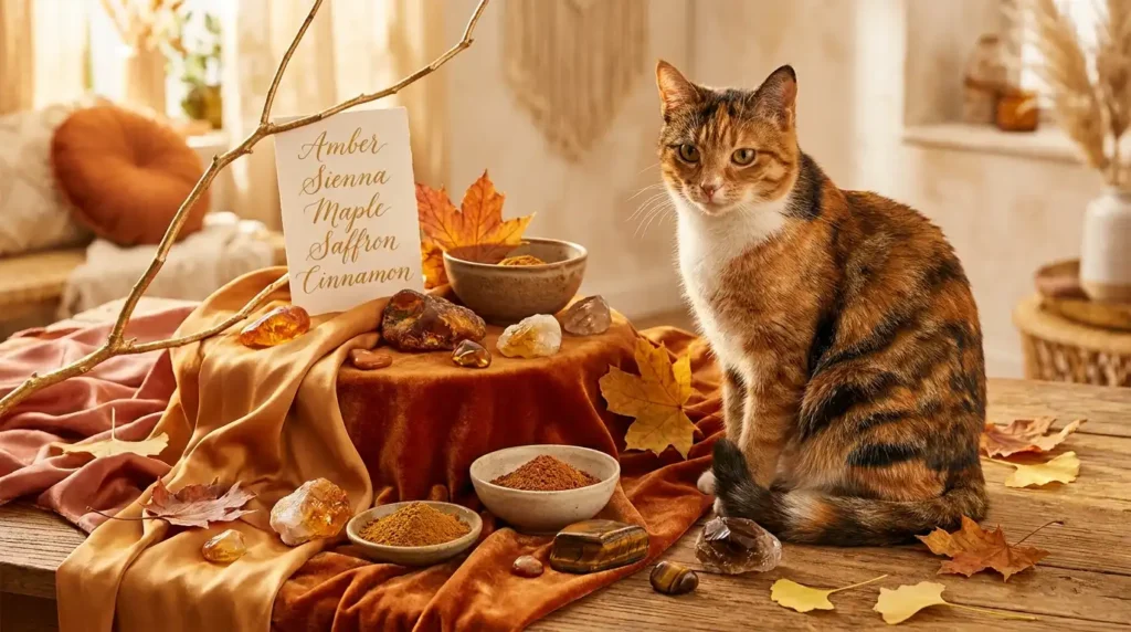 Color Inspired Calico Cat Names