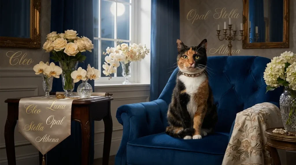 Elegant Female Calico Cat Names
