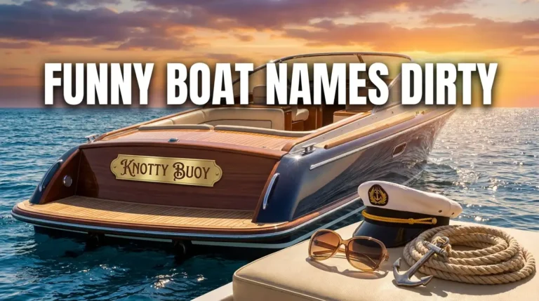 Funny Boat Names
