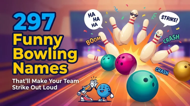 Funny Bowling Names