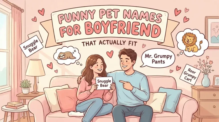 Funny Pet Names For Boyfriend