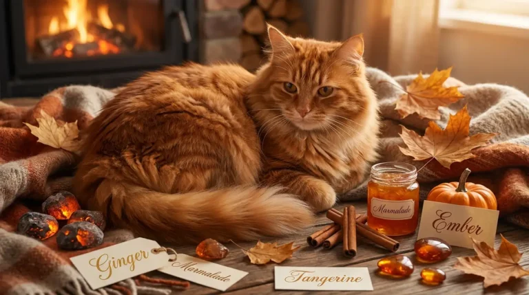 Ginger Cat Names