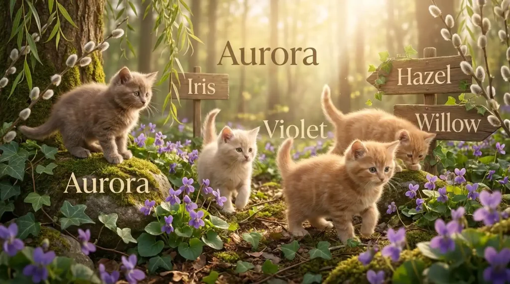 Girl Kitten Names Related Meanings