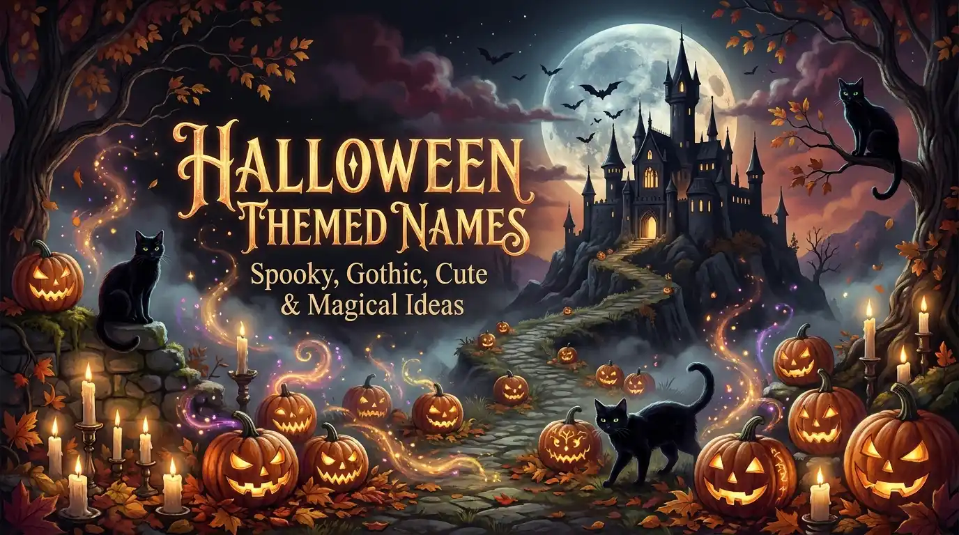 Halloween Themed Names