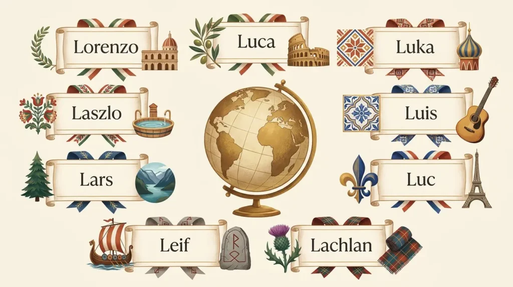 International L Boy Names