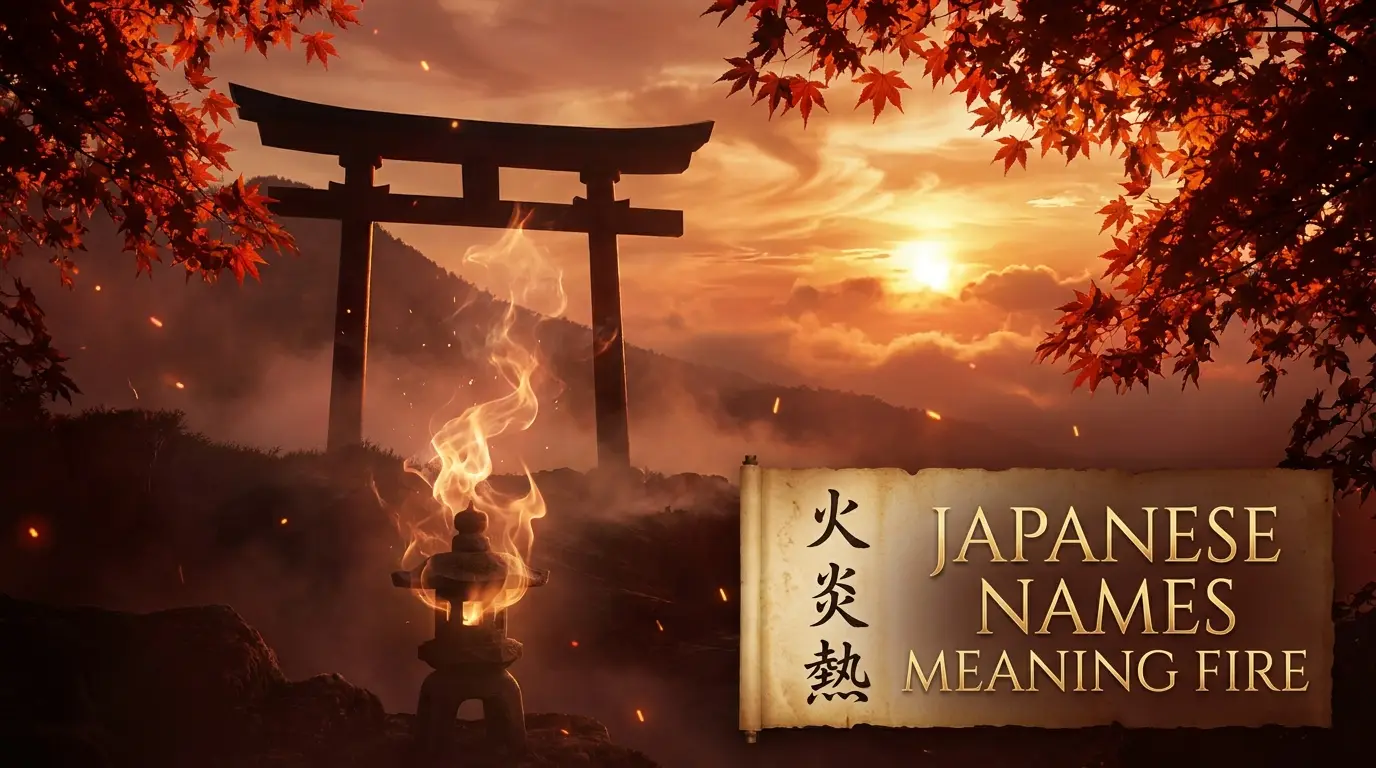 Japanese Names Meaning Fire