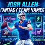 Josh Allen Fantasy Team Names