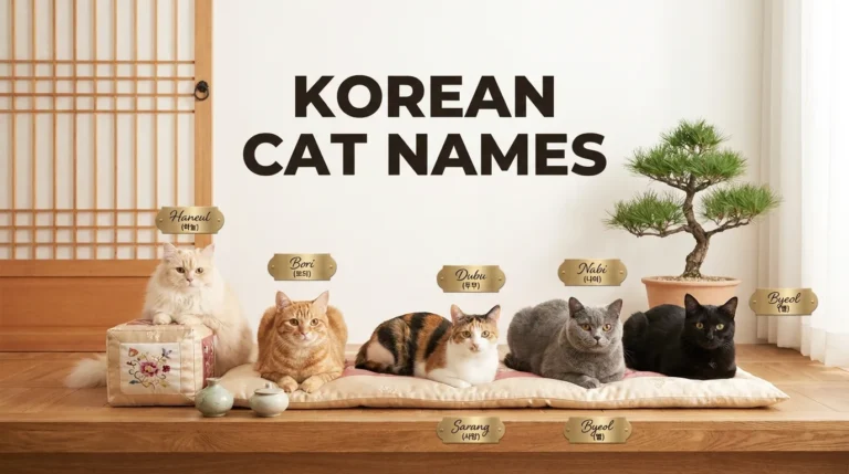 Korean Cat Names