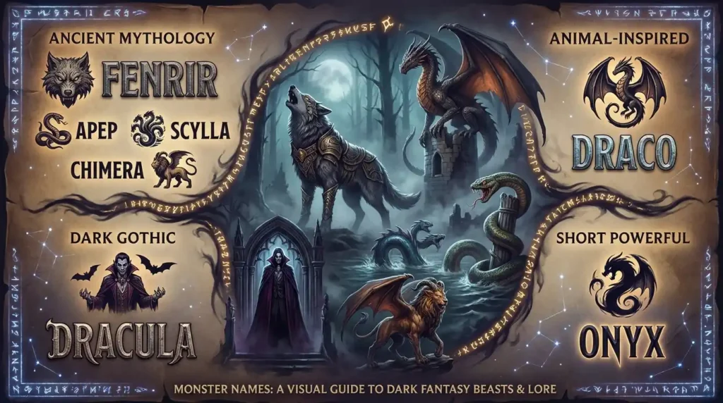 Monster Names By Style