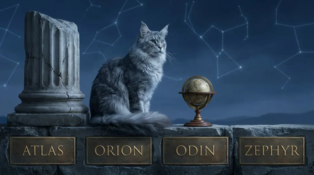 Mythic Celestial Boy Cat Names