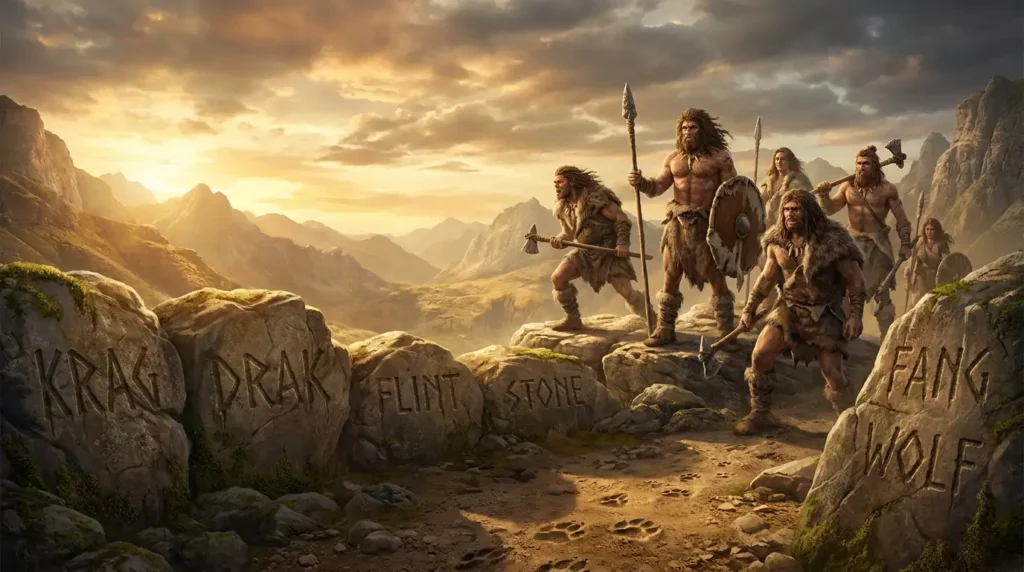 Strong Caveman Warrior Names