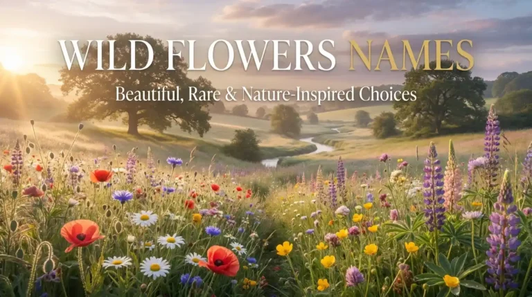 Wild Flowers Names