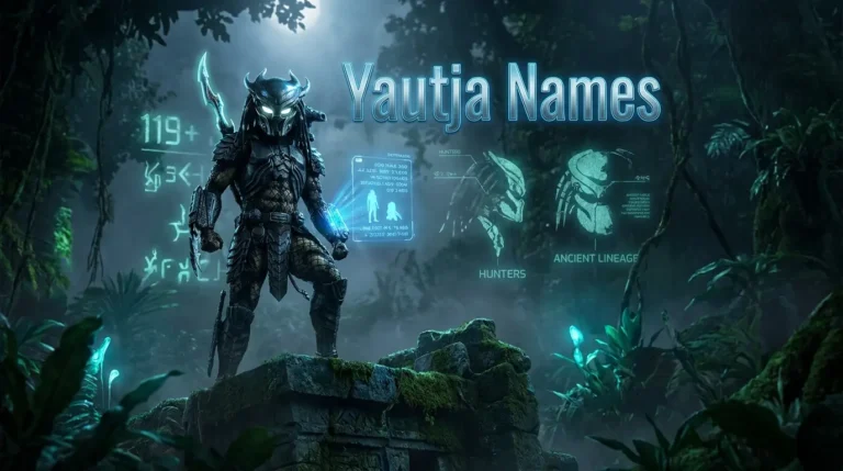Yautja Names