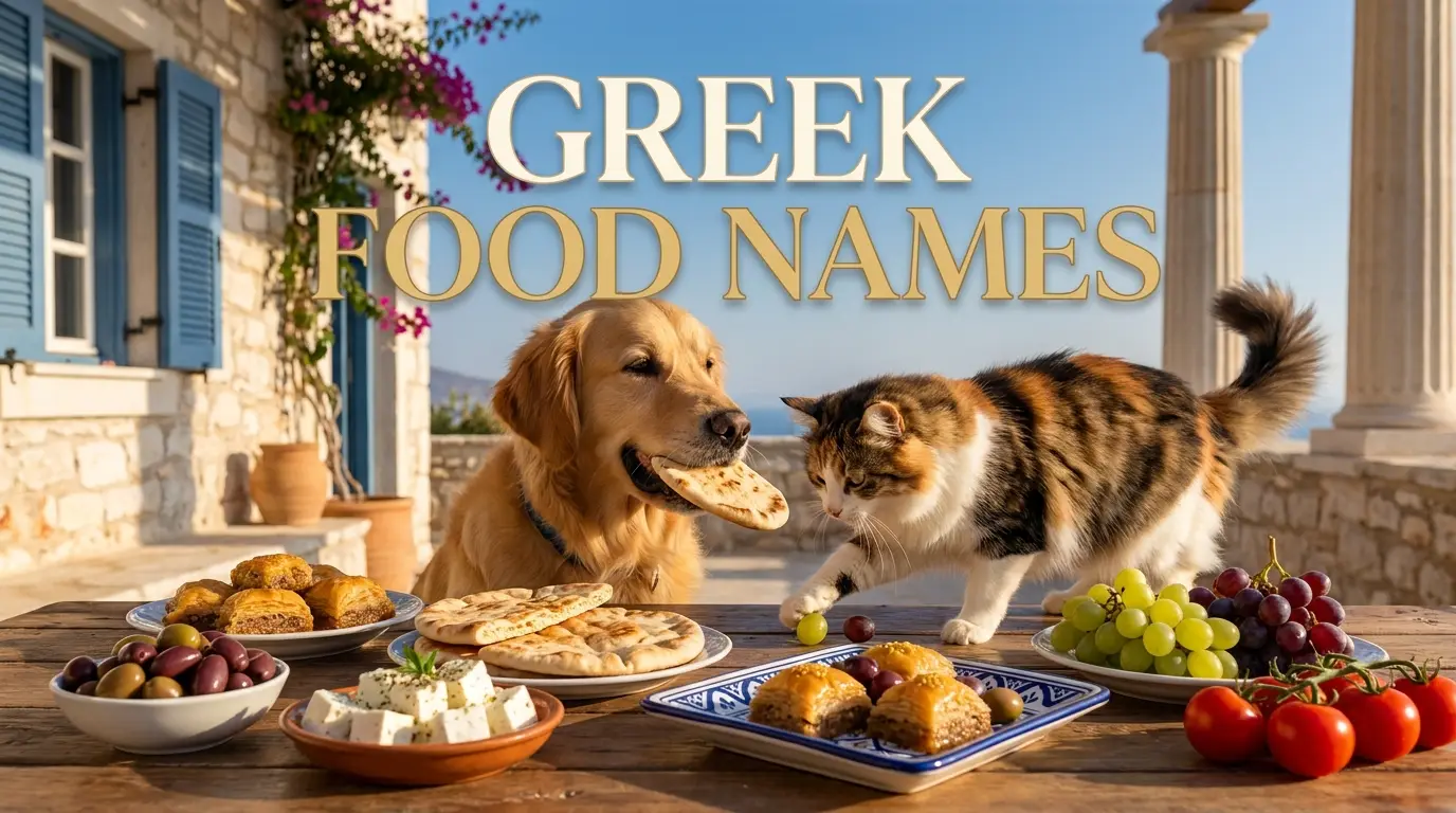 Greek Food Names